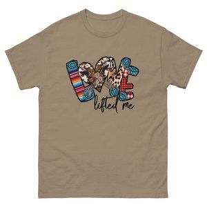 Love lifted me classic tees